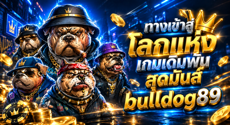 BULLDOG89 ทางเข้าสู่โลกแห่งเกมเดิมพันคาสิโนสด สล็อต สุดมันส์